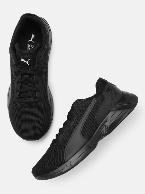 

Puma Unisex Black Space Runner Running Shoes
