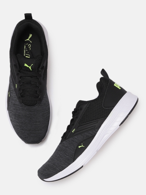 

Puma Unisex Black NRGY Comet Running Shoes