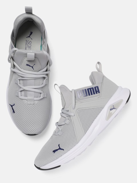 

Puma Men Grey Enzo 2 Running Shoes