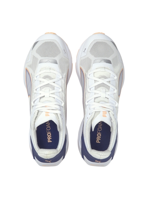 

Puma Women Off-White UltraRide ProFoam Woven Design Running Shoes