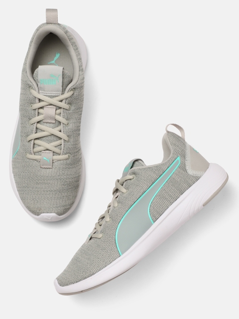 

Puma Women Grey SOFTRIDE VITAL Clean Running Shoes