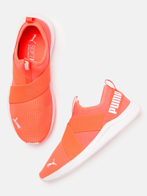 

Puma Women Coral Red Prowl Slip On Training Shoes