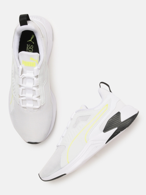 

Puma Women White Mesh Training or Gym Disperse XT SoftFoam Shoes