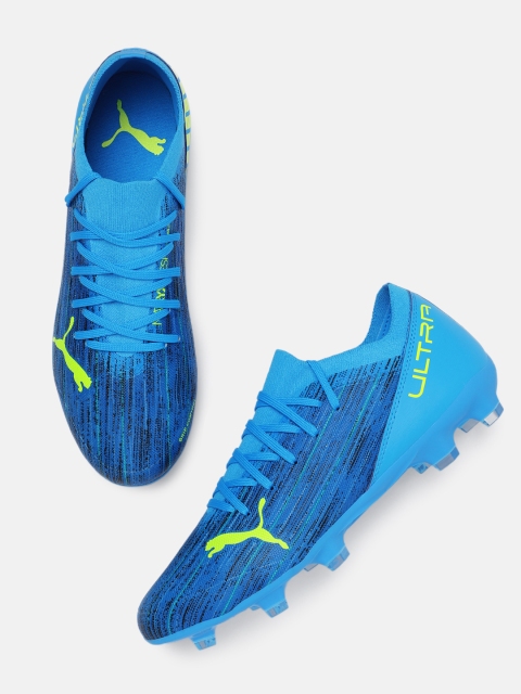 

Puma Men Blue Printed ULTRA 3.2 FG/AG Football Shoes