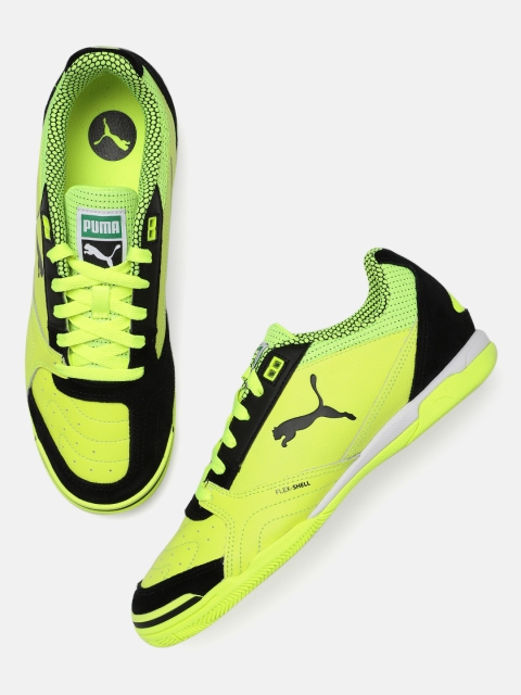 

Puma Men Yellow & Black IBERO Football Shoes
