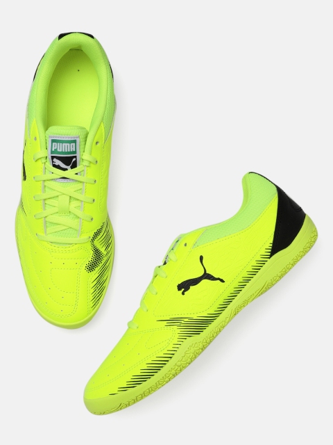 

Puma Unisex Yellow & Black TRUCO Football Shoes