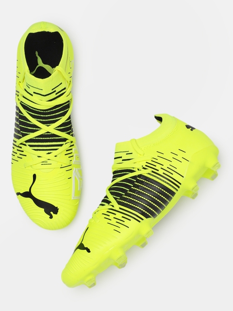 

Puma Men Yellow & Black FUTURE Z 3.1 FG/AG Football Shoes