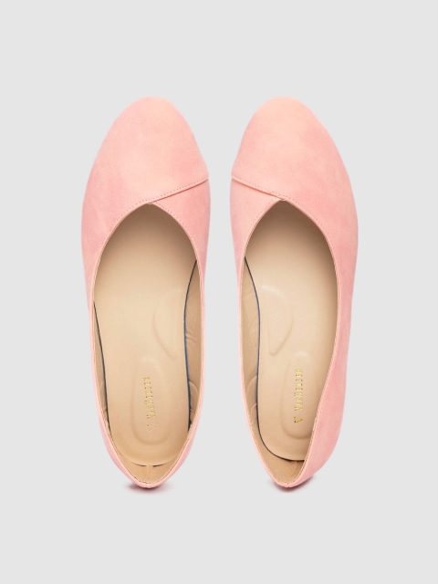 

Van Heusen Woman Pink Solid Ballerinas