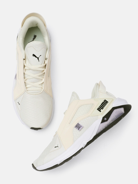 

Puma x FIRST MILE Women Beige LQDCELL Method Training Gym Shoes