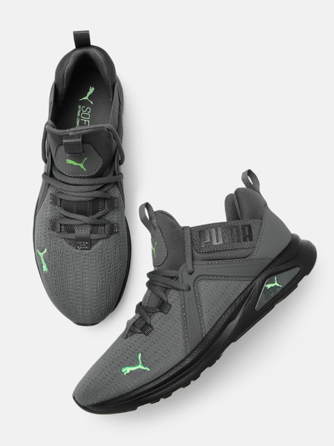 

Puma Men Grey Enzo 2 Recycled Running Shoes