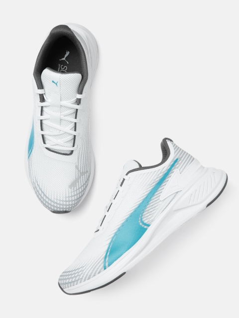 

Puma Unisex White Accelerate Running Shoes