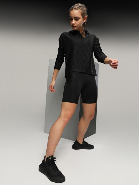 

Puma Women Black Provoke XT Future Woven Design Training Shoes