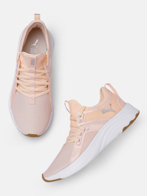 

Puma Women Peach-Coloured Softride Sophia Recycled Running Shoes