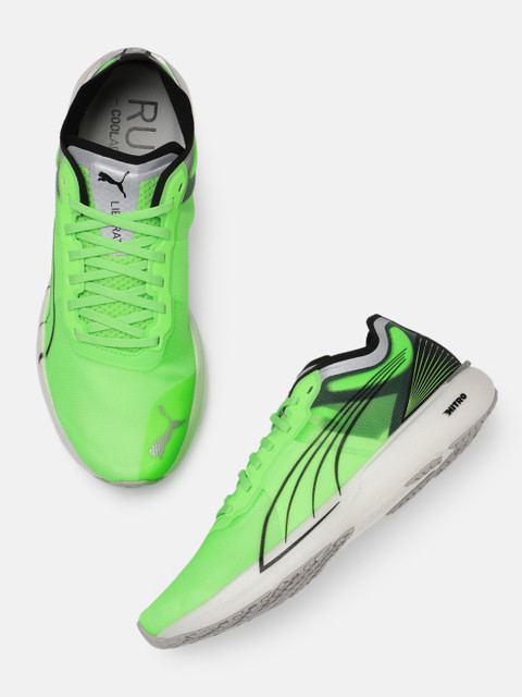 

Puma Men Green Liberate Nitro CoolAdapt Running Shoes
