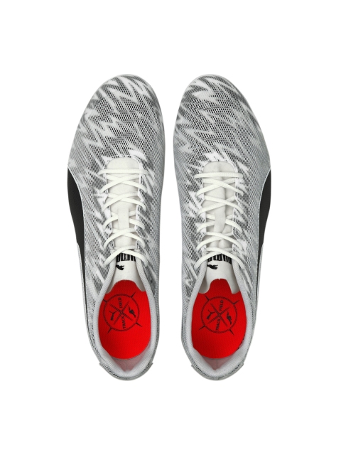 

Puma Unisex White & Grey evoSPEED Star 7 Running Shoes