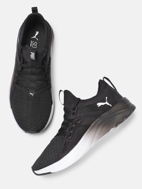 

Puma Women Black Softride Sophia Fade Running Shoes