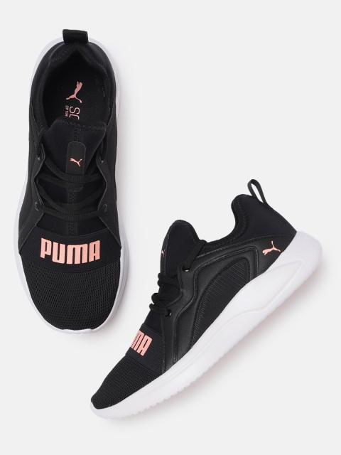 

Puma Women Black Resolve Street Running Shoes
