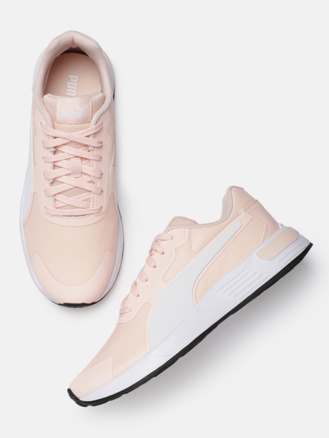 

Puma Unisex Pink Taper SL Solid sneakers