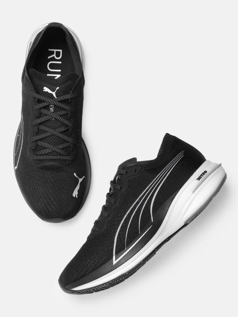 

Puma Men Black Deviate Nitro Running Shoes
