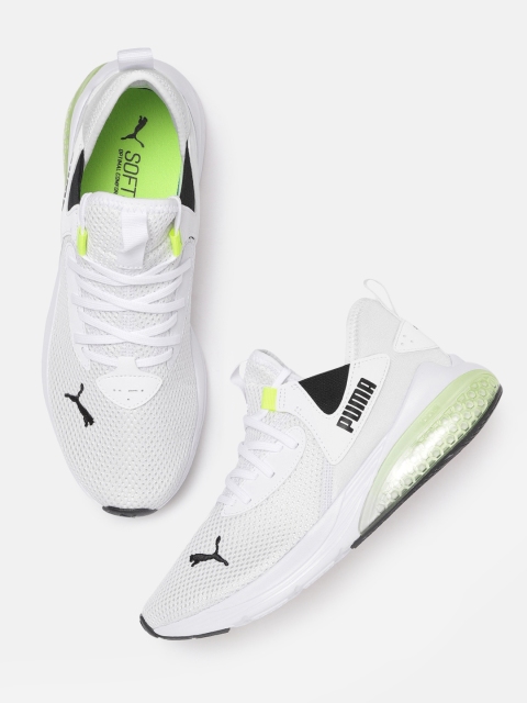 

Puma Men White Cell Vive Fade Running Shoes