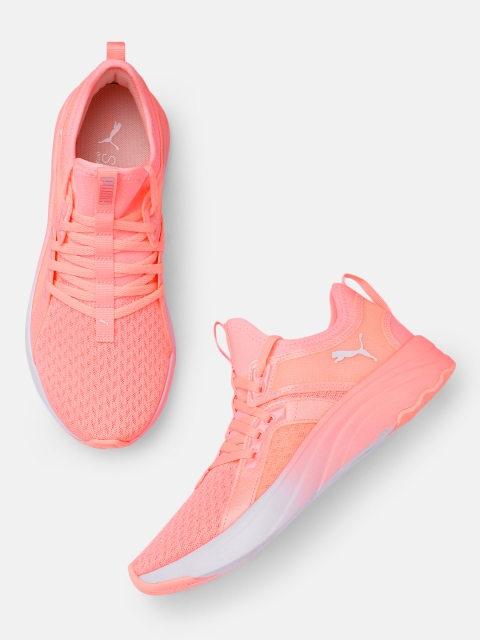

Puma Women Peach-Coloured Softride Sophia Fade Training Shoes
