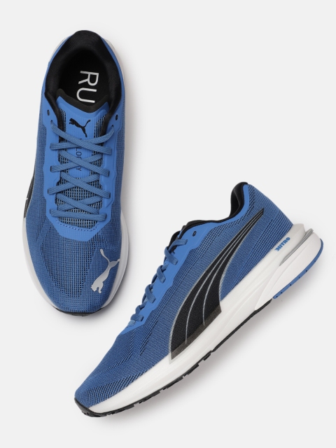 

Puma Men Blue Velocity Nitro Running Shoes
