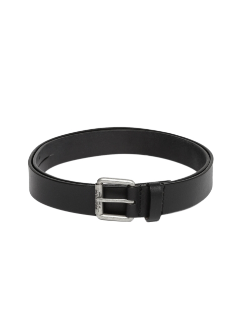 

Jack & Jones Men Black Genuine Leather Belt