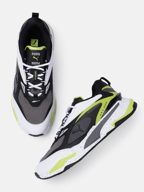 

Puma Unisex Black & White RS-Fast Nano Sneakers