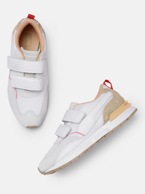

Puma Women White Mirage MOX PxP Sneakers