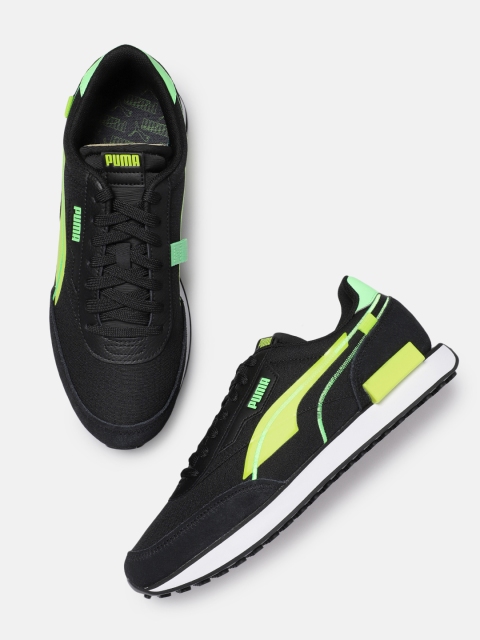

Puma Unisex Black Future Rider Twofold SD Sneakers