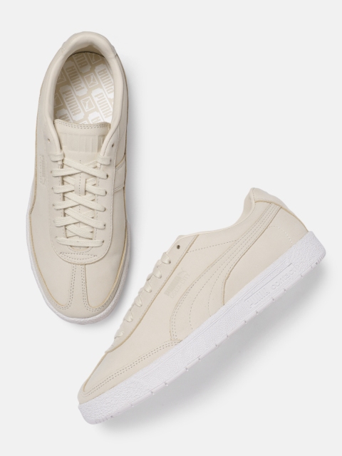 

Puma Unisex Beige Oslo-City PRM Nubuck Sneakers