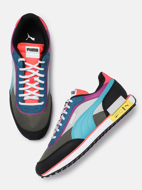 

Puma Unisex Muticoloured Future Rider Icons Casual Shoes, Multi