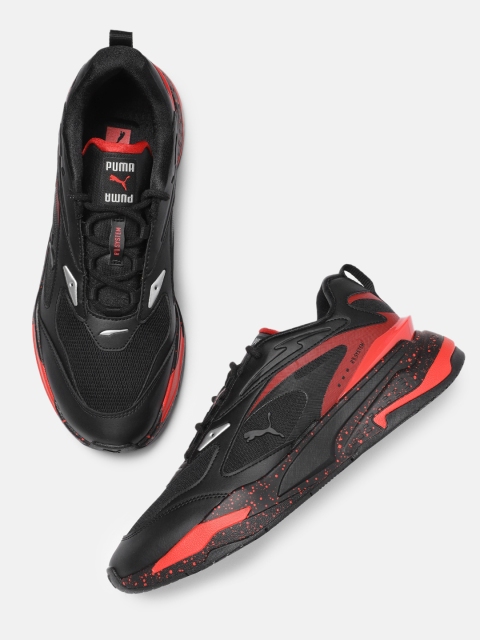 

Puma Unisex Black & Red RS-Fast Nano Casual Shoes