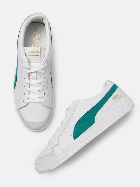 

Puma Unisex White Leather Ralph Sampson 70 Sneakers