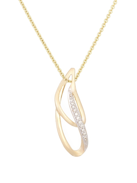 

Mia by Tanishq 14-Karat Gold Precious Pendant with Diamonds