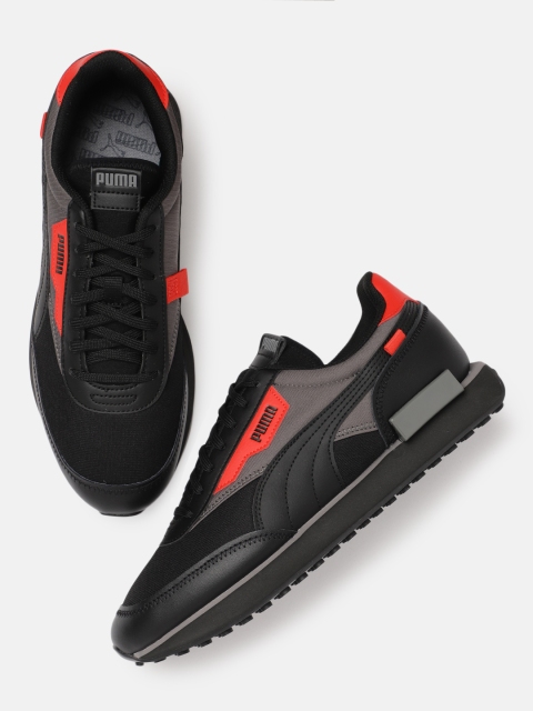 

Puma Unisex Black Future Rider Sprint Sneakers