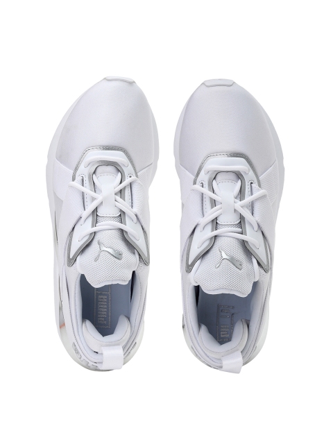 

Puma Women White Muse X3 Metallic Shoes