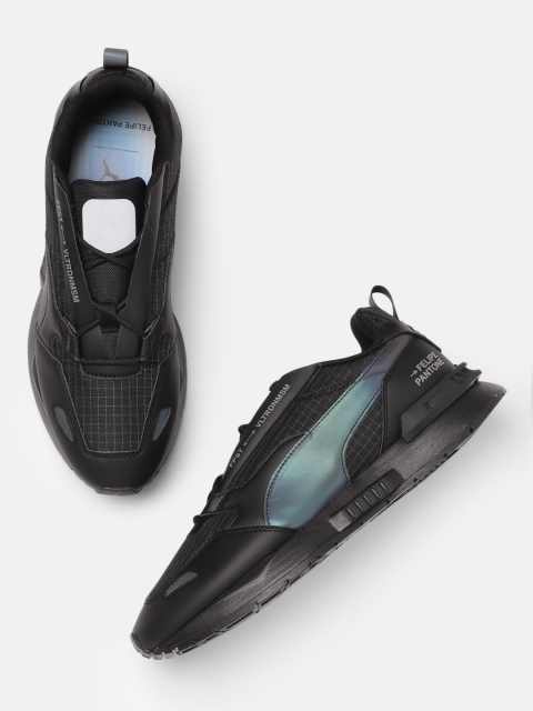 PUMA x FELIPE PANTONE Unisex Black Mirage Mox Tech Sneakers