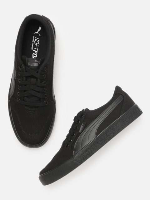 

Puma Unisex Black C-Skate Vulc Solid Sneakers