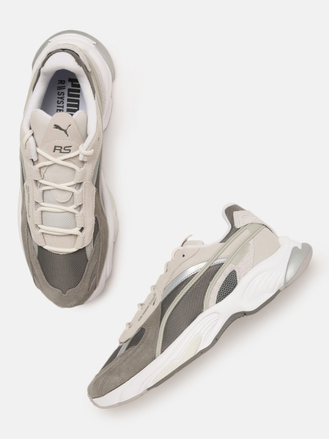 

Puma Unisex Grey RS-Connect Drip Sneakers