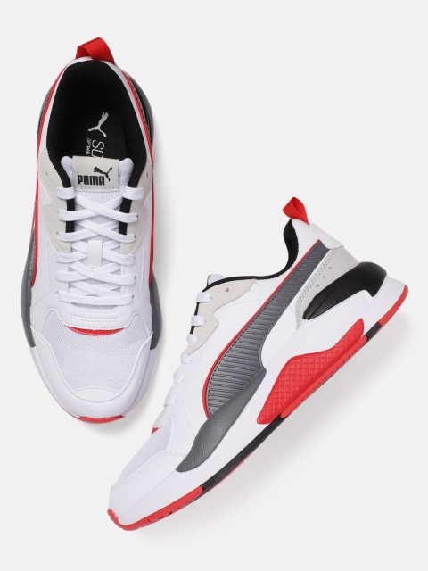 

Puma Unisex White & Grey Colourblocked X-Ray Game Sneakers