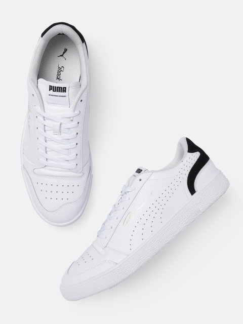 

Puma Unisex White Ralph Sampson Lo Perf Colorblock Sneakers