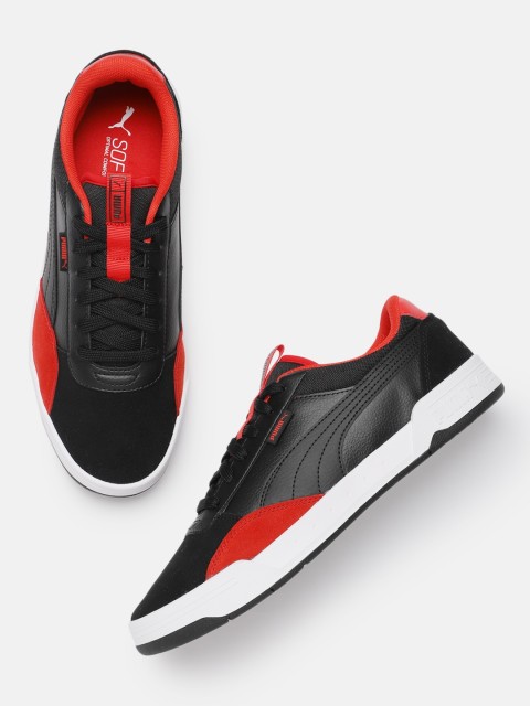 

Puma Unisex Black Solid C-Skate Sneakers