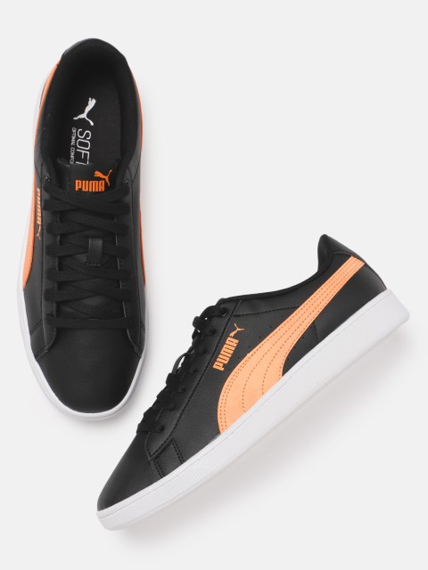 

Puma Women Black Solid Vikky Ink Splash Trainer