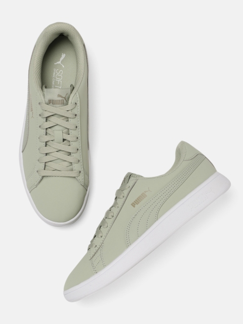

Puma Unisex Green Smash v2 Buck Nubuck Sneakers