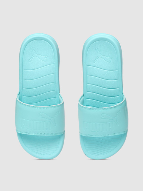 

Puma Women Blue Popcat 20 Sliders