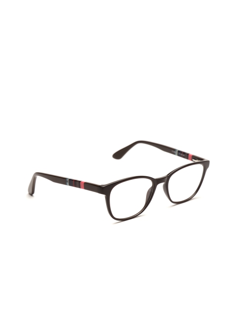 

COOLWINKS Unisex Coffee Brown Solid Full Rim Oval Frames E12B6400