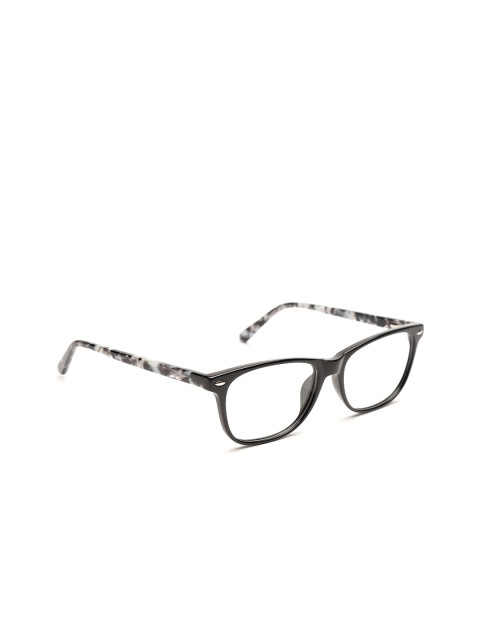 

COOLWINKS Unisex Black & Grey Abstract Print Full Rim Rectangle Frames COOLWINK113467