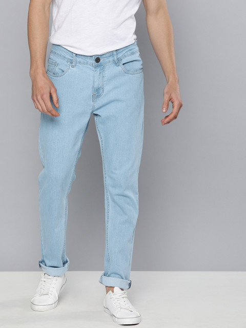 

Mast & Harbour Men Blue Skinny Fit Mid-Rise Clean Look Stretchable Jeans