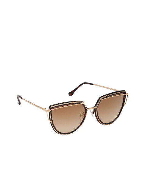 

French Connection Women Cateye Sunglasses FC 7432 C1 S, Gold